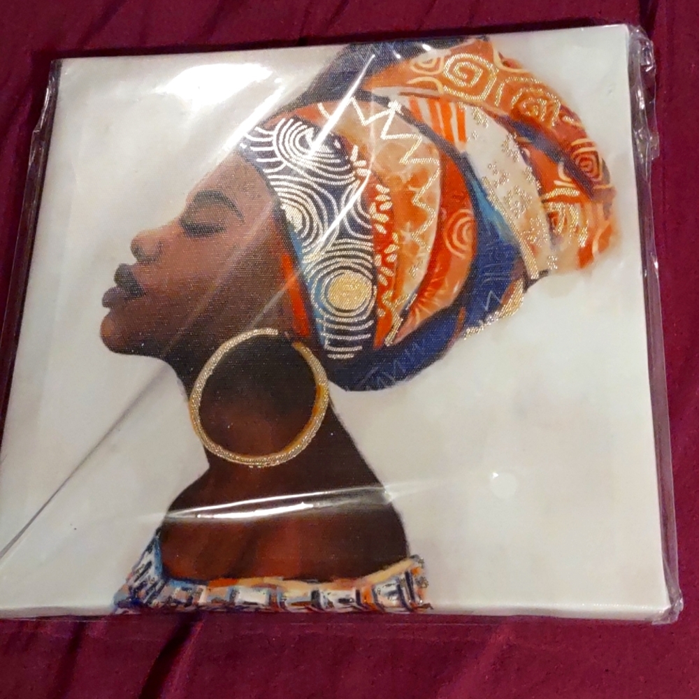 African portraits canvas